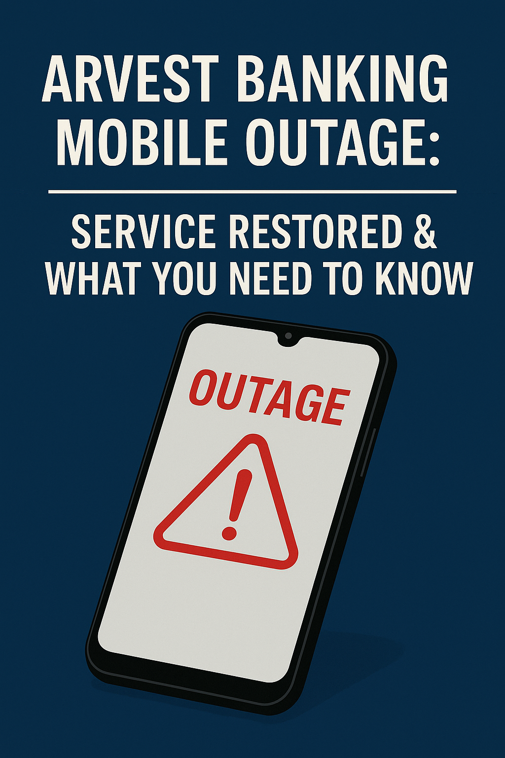 Arvest Banking Mobile Outage